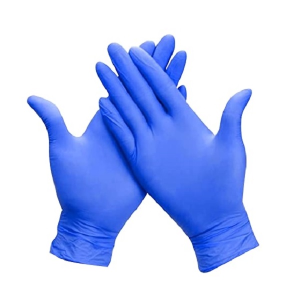 Samurai Gloveon Nitrile Powder Free Examination Gloves, M Size, Blue Family, 100 pcs by weight (Pack of 10) - Image 2