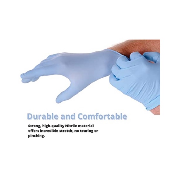 Samurai Gloveon Nitrile Powder Free Examination Gloves, M Size, Blue Family, 100 pcs by weight (Pack of 2) - Image 3