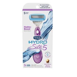 Schick Hydro Silk Women’s Razor with 2 Moisturizing Blade Refills