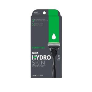 Schick Hydro Skin Comfort Sensitive Razor & 2 Refills, 1Count