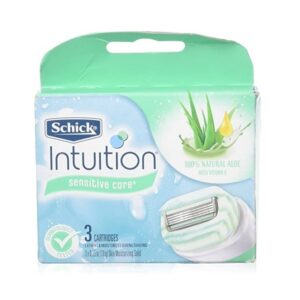 Schick Intuition Sensitive Care refill blades 3-pack