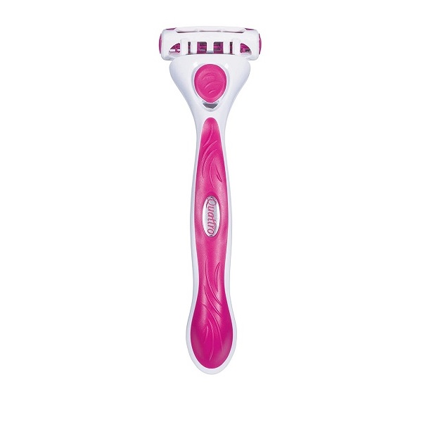 Schick Quattro for Women Value Pack with 1 Razor and 4 Razor Blade Refills - Image 5