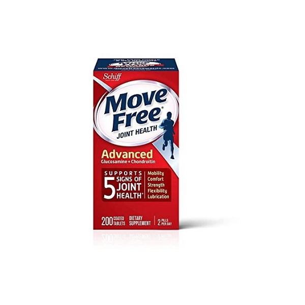Schiff Move Free Glucosamine and Chondroitin Supplement 200 Tablets