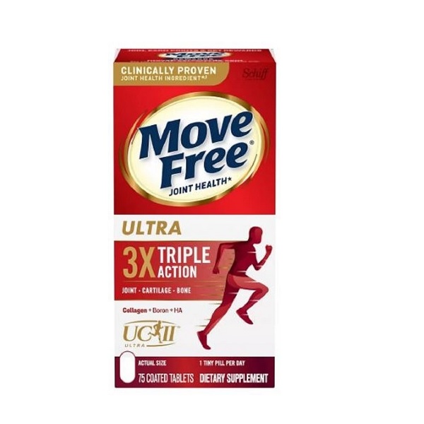 Schiff Move Free Ultra Triple Action Joint Supplement 75 Tablets