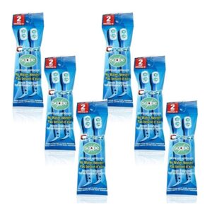 Scope Outlast Minibrushes 6 Piece, 2 Count Pack