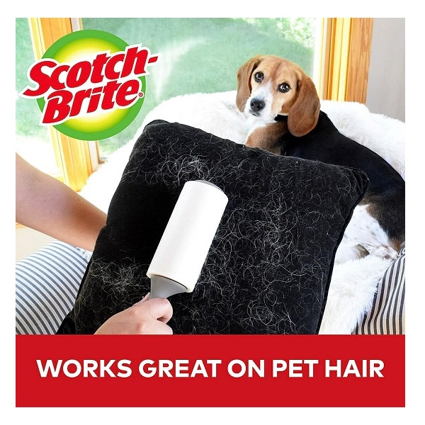 Scotch-Brite Lint Roller, 95 Sheets, 5 Count - Image 5