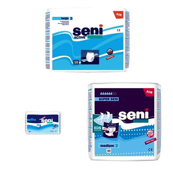 Seni Adult Diaper Air10's-Large