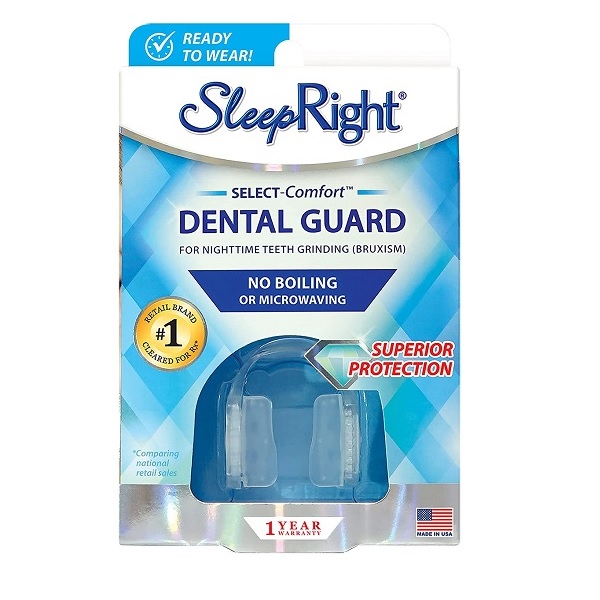 SleepRight Select Dental Guard for Teeth Grinding and Jaw Clenching