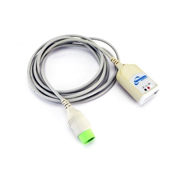 Spacelabs Tru Link ECG Cable, 3 Lead