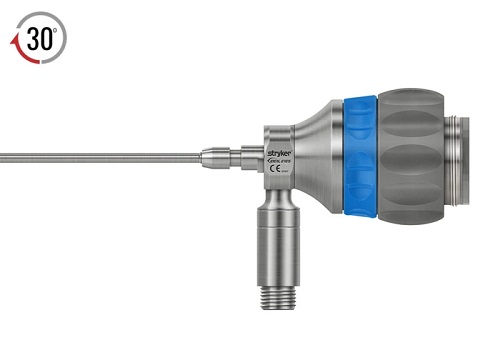 Stryker 1.9 mm 30º Precision™ IDEAL EYES™ HD Autoclavable Arthroscope, C-Mount, Speed-Lock™, 58 mm