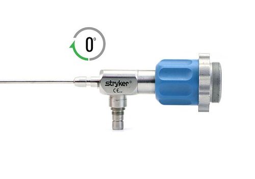 Stryker 2.3 mm 0º Autoclavable Arthroscope, C-Mount, Speed-Lock™, 72 mm