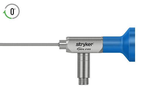 Stryker 2.3 mm 0° IDEAL EYES™ HD Autoclavable Arthroscope, Eyepiece, J-Lock, 72 mm