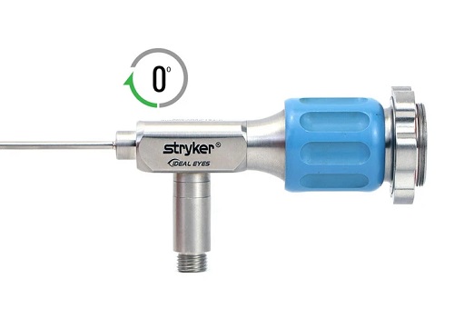 Stryker 2.3 mm 30º IDEAL EYES™ HD Autoclavable Arthroscope, C-Mount, Reverse Cant, J-Lock, 72 mm