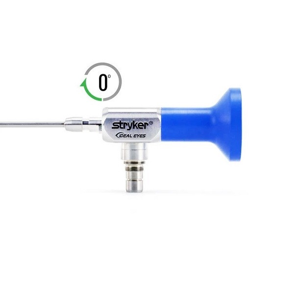 Stryker 2.7 mm 0º IDEAL EYES™ HD Autoclavable Arthroscope, Eyepiece, Speed-Lock™, 120 mm