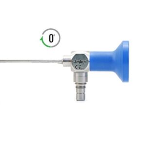 Stryker 2.7 mm 0° Autoclavable Stubby Arthroscope, Eyepiece, J-Lock, 75 mm