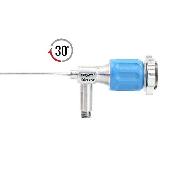 Stryker 2.7 mm 30º IDEAL EYES™ HD Autoclavable Stubby Arthroscope, C-Mount,Reverse Cant, J-Lock, 75 mm
