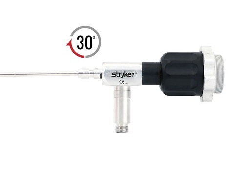 Stryker 2.7 mm 30º Non-Autoclavable Arthroscope, C-Mount, Speed-Lock™, 120 mm