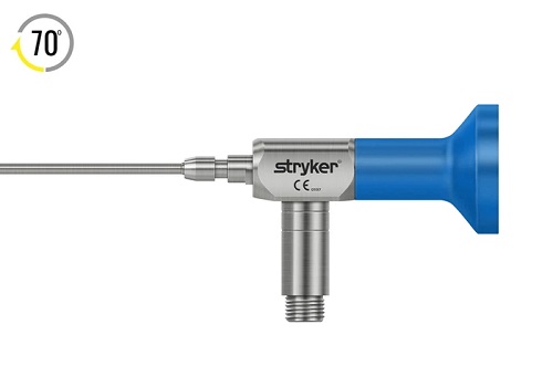 Stryker 2.7 mm 30º Precision™ IDEAL EYES™ HD Autoclavable Arthroscope, C-Mount, Speed-Lock™, 120 mm