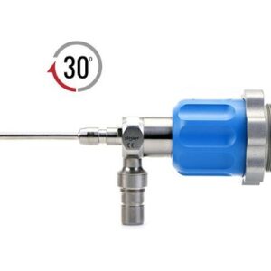 Stryker 2.7 mm 30º Stubby Autoclavable Arthroscope, C-Mount, Speed-Lock™, Reverse Cant, 75 mm