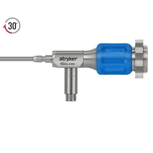 Stryker 2.7 mm 30° IDEAL EYES™ HD Autoclavable Arthroscope, C-Mount, Speed-Lock™, 120 mm