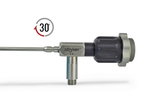 Stryker 4.0 mm 30º Non-Autoclavable Arthroscope, C-Mount, Reverse Cant, Speed-Lock™, 140 mm