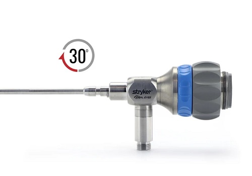 Stryker 4.0 mm 30º Precision™ IDEAL EYES™ HD Autoclavable Arthroscope, C-Mount, Speed-Lock™, 140 mm
