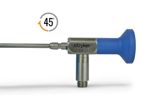 Stryker 4.0 mm 45° Arthroscope, Eyepiece, Speed-Lock™, 140 mm
