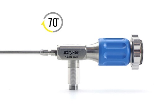 Stryker 4.0 mm 70º IDEAL EYES™ HD Autoclavable Arthroscope, C-Mount, Speed-Lock™, 140 mm