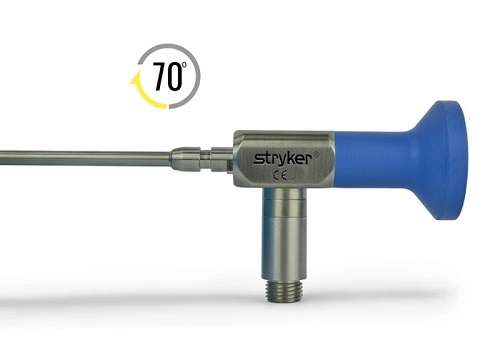 Stryker 4.0 mm 70° Autoclavable Arthroscope, Eyepiece, Speed-Lock™, 140 mm
