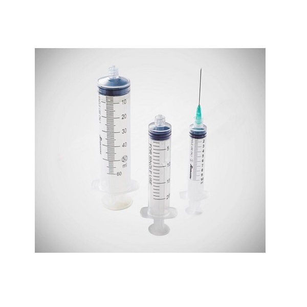 Injecta Luer Lock Syringe Without Needle 5 Ml