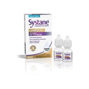 Systane Complete Lubricant Eye Drops 2x10mL Twin Pack for Dry Eye Relief
