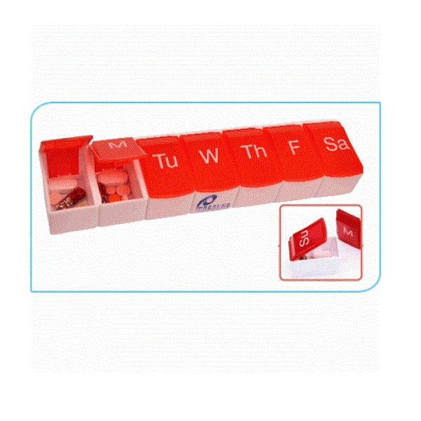 Taborg Bid (Twice A Day) Tablet Organizer For A Week