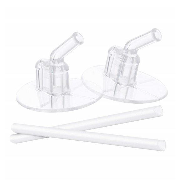 Thermos Replacement Plastic Straws for 12-Ounce Funtainer Bottle (Clear) - 2 Pack - Image 5