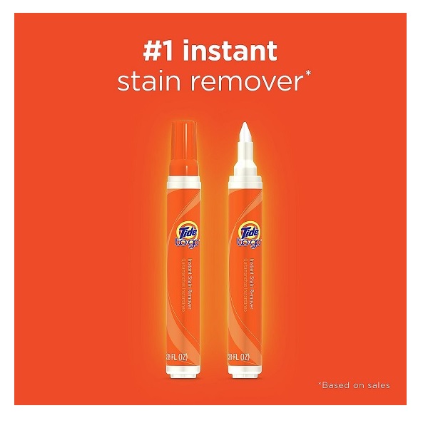 Tide To Go Mini Instant Stain Remover Pen, 3 count - Image 6