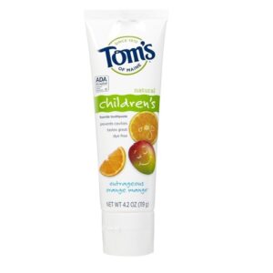 Toms Of Maine Toothpaste, Fluoride-Orange/Mango