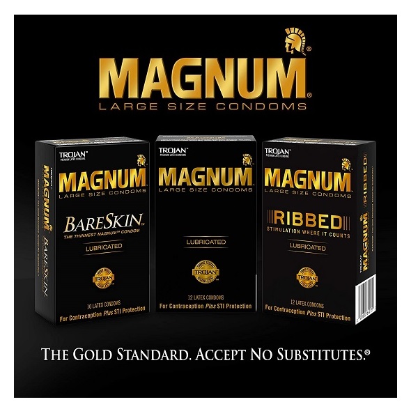 Trojan Magnum Ecstasy Ultrasmooth Lubricant,10-count - Image 4