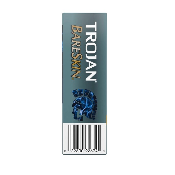Trojan Sensitivity Bareskin Lubricated Latex Condoms - 10-Count - Image 6