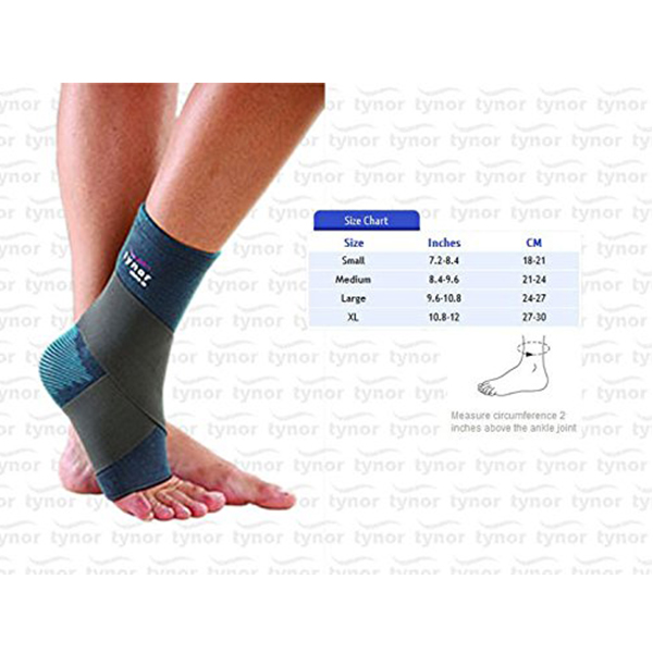 Tynor Ankle Support Comfeel Binder (Medium)