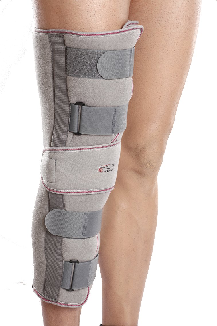Tynor Comfortable Knee Immobilizer Length 19"- Large(Assorted)