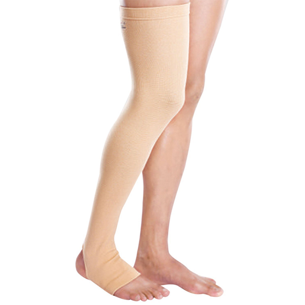 Tynor Compression Stocking Mid Thigh Classic (Pair) Medium Beige (2.00)