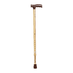 Tynor L Type Walking Stick - Gold