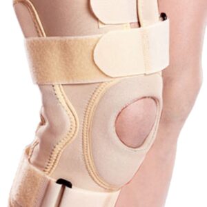 Tynor Neoprene Hinged Knee Support - XXL (Grey