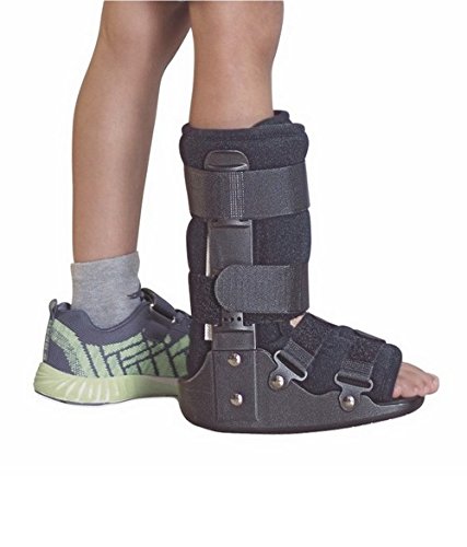 Tynor Short Walker Boot (Black, Large)
