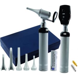 VETSKOP® | F.O XENON 3.5V RECHARGEABLE OTO-OPHTHALMOSCOPE SET - 20.000.674