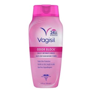 Vagisil Odor Block Daily Intimate Vaginal Wash 12 oz bottle