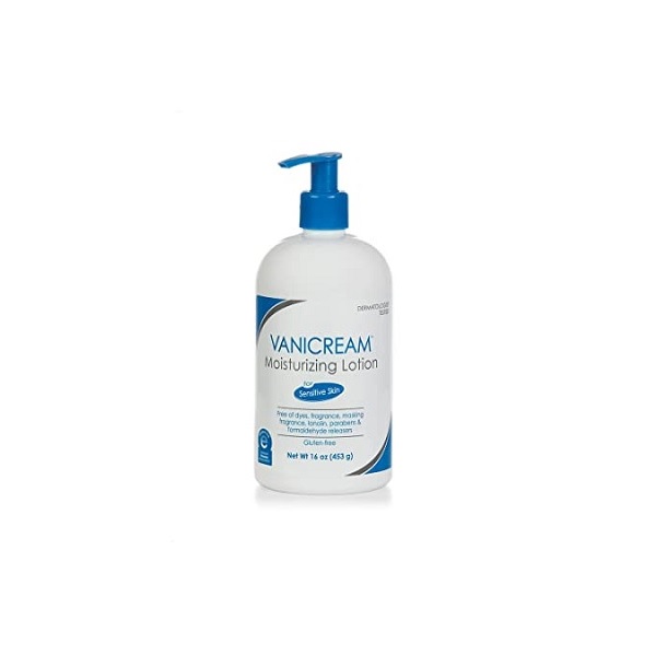 Vanicream Lite Lotion Pump for Sensitive Skin, Dermatologist Tested