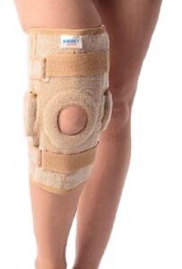 Vissco New Hinged Elastic Support with Open Patella - Large