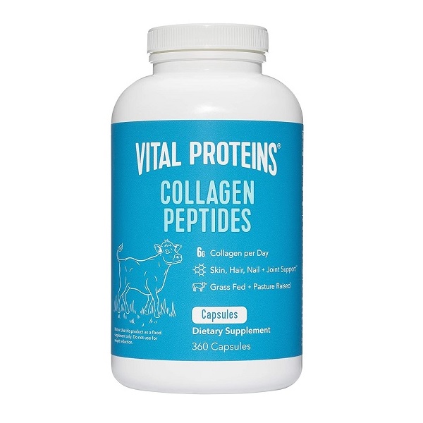Vital Proteins Collagen Peptides 360 capsules bottle