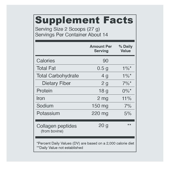 Vital Proteins Collagen Peptides Chocolate Dietary Supplement, 383 g - Image 2