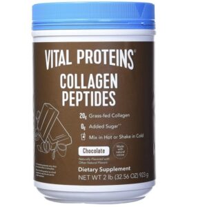 Vital Proteins Chocolate Collagen Peptides 923 g container